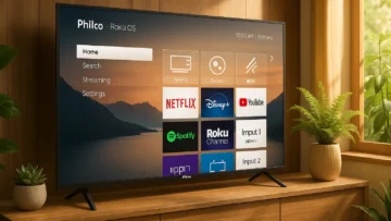 Smart TV Philco 58” 4K com Dolby Audio e Roku OS