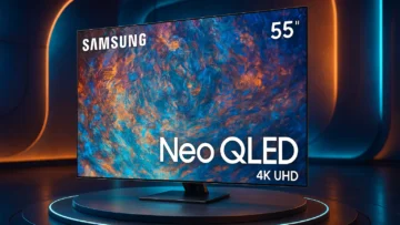 Samsung Smart TV Neo QLED 55" 4K UHD QN85C com Alexa e Mini LED