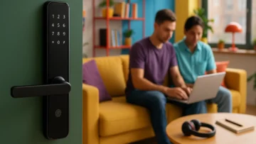 Fechadura Digital Smart Lock X1 com Wi-Fi e Biometria