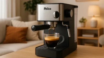 Cafeteira Philco Coffe Express: Expresso Intenso e Design Compacto