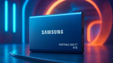 Samsung SSD Portátil T7 4TB: Velocidade e Confiabilidade Extremas