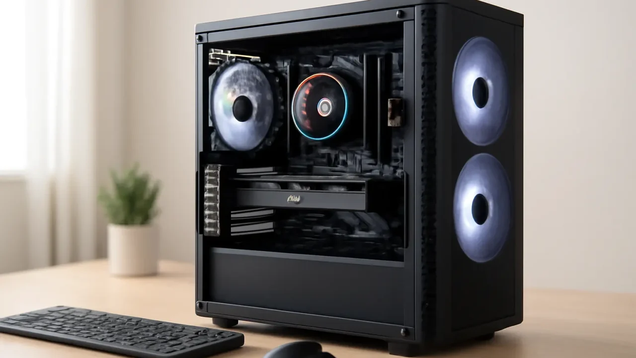 Monte seu PC: Ryzen 5 5500, Intel ARC B580 12GB, 16GB DDR4, 480GB SSD