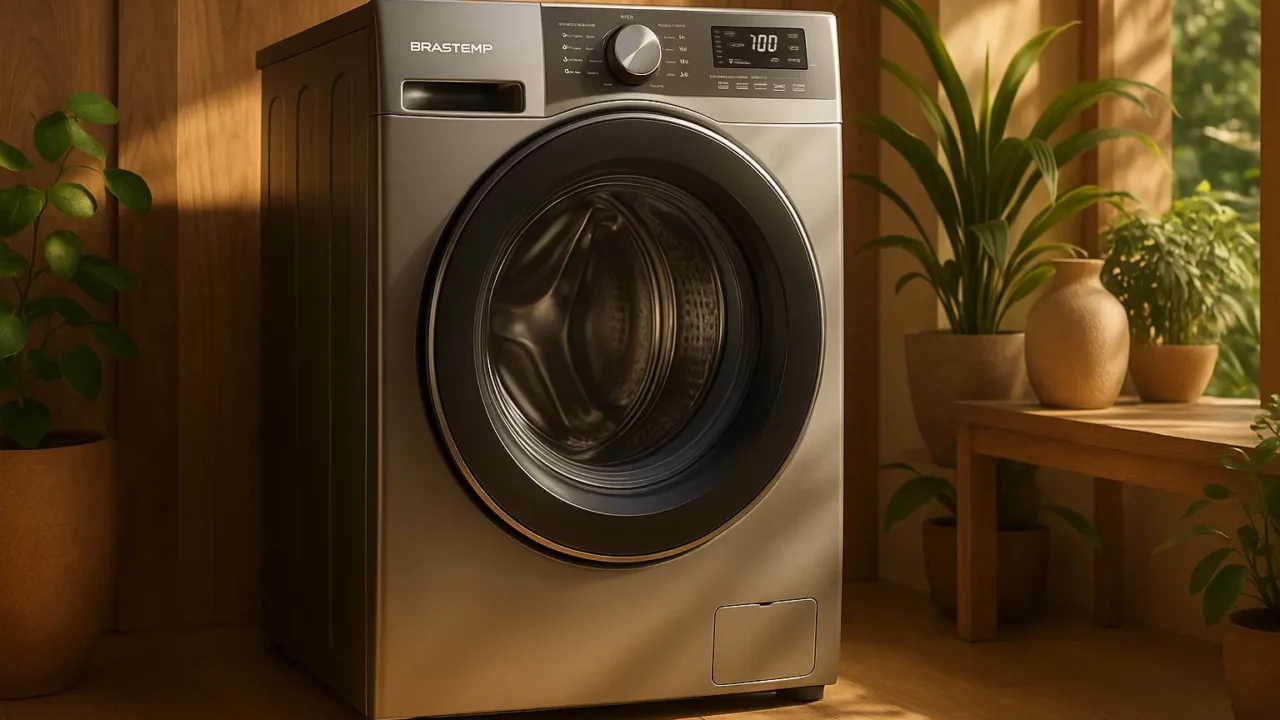 Lava e Seca Brastemp 10kg com Smart Sensor e Triplo Vapor