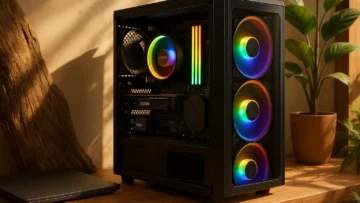 Pc Gamer NoLag Ryzen 7 com SSD 1TB e 32GB RAM impressiona