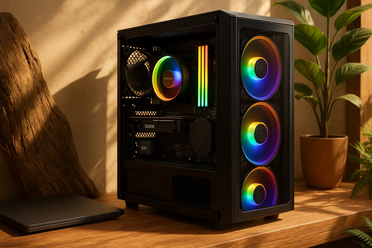 Pc Gamer NoLag Ryzen 7 com SSD 1TB e 32GB RAM impressiona