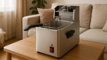 Fritadeira Industrial Elétrica 5L Premium 220V Loja Nacional