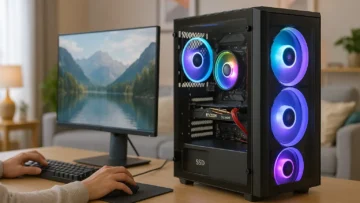 Pc Gamer NoLag Ryzen 5 8600G com Radeon 760M e SSD 1TB