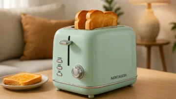 Nostalgia Retro Toaster: Design Vintage e Funcionalidade