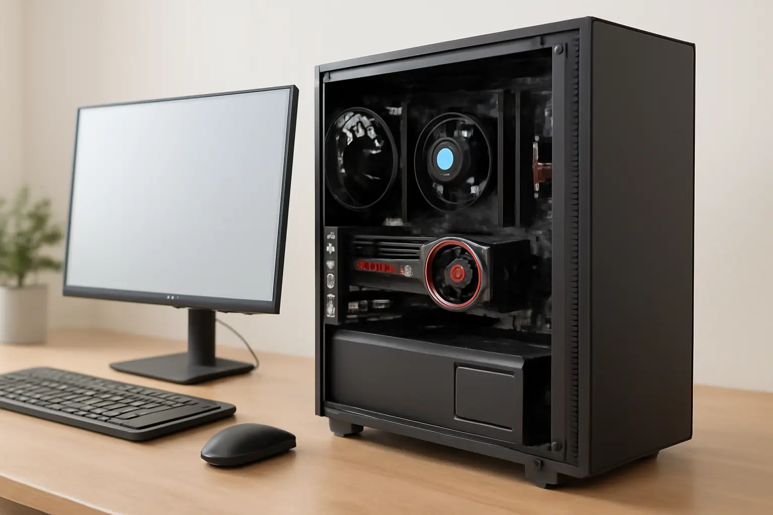 Monte seu PC: Intel Core i3, Radeon RX 580 8GB, 16GB, 240GB SSD