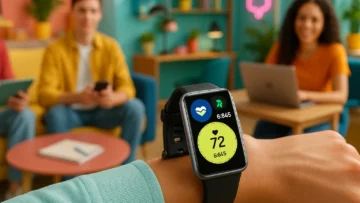 HUAWEI WATCH FIT: Design Leve, GPS e Saúde no Pulso