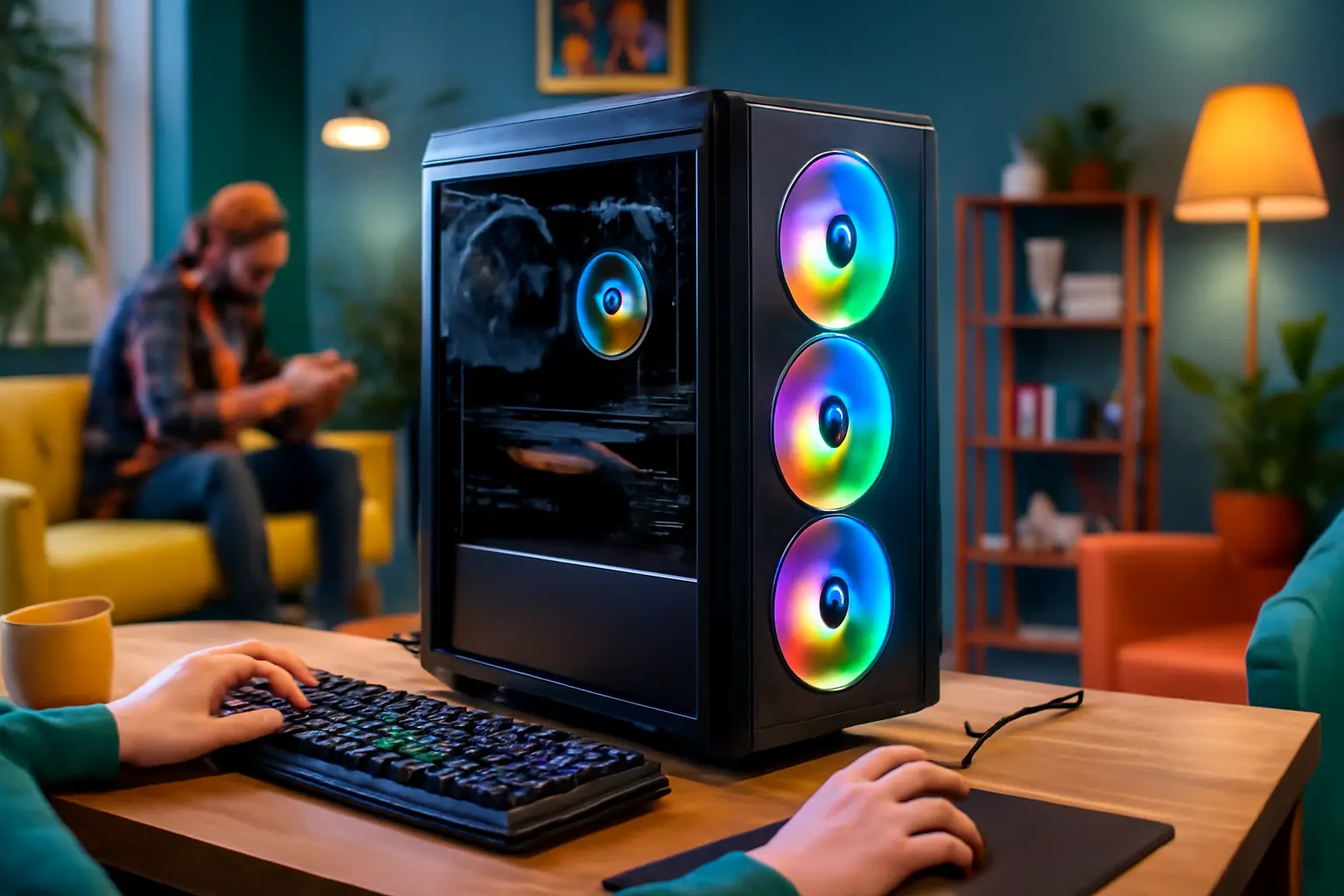 Monte seu PC: Ryzen 5 5500, RX 560 XT, 16GB, 480GB SSD