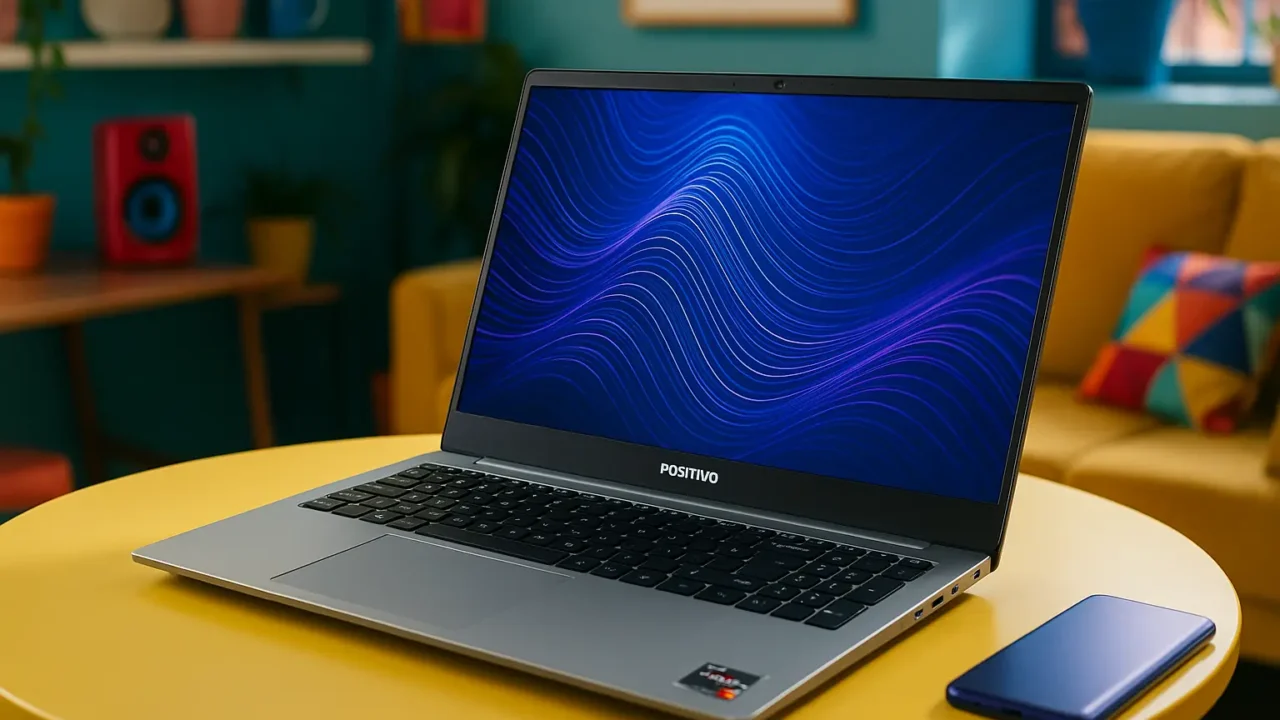 Notebook Positivo Vision R15: Ryzen 7, SSD Rápido e Tela Full HD