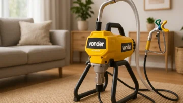 Máquina de Pintura Airless Vonder VDO3029: alta vazão e potência confiável