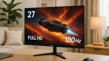 Monitor Gamer Acer Nitro KG270 M5BIIP: Full HD e 180 Hz em Tela de 27”