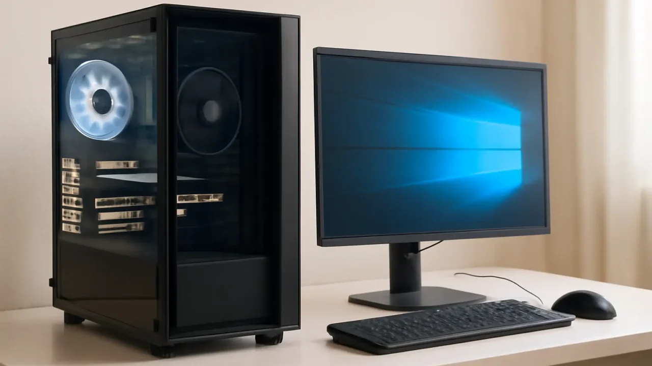 Monte seu PC: Ryzen 5 5500, RX 580, 16GB, 480GB SSD