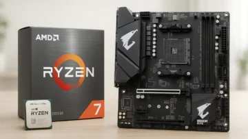 Kit AMD Ryzen 7 5700G + B550M Aorus Elite: Desempenho e Eficiência