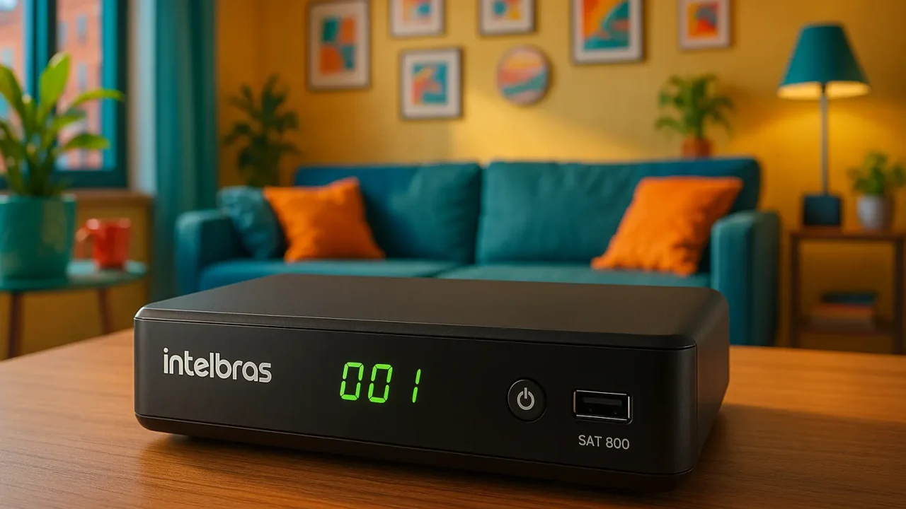 Receptor Intelbras SAT 800: Sinal Estável e Recursos Avançados