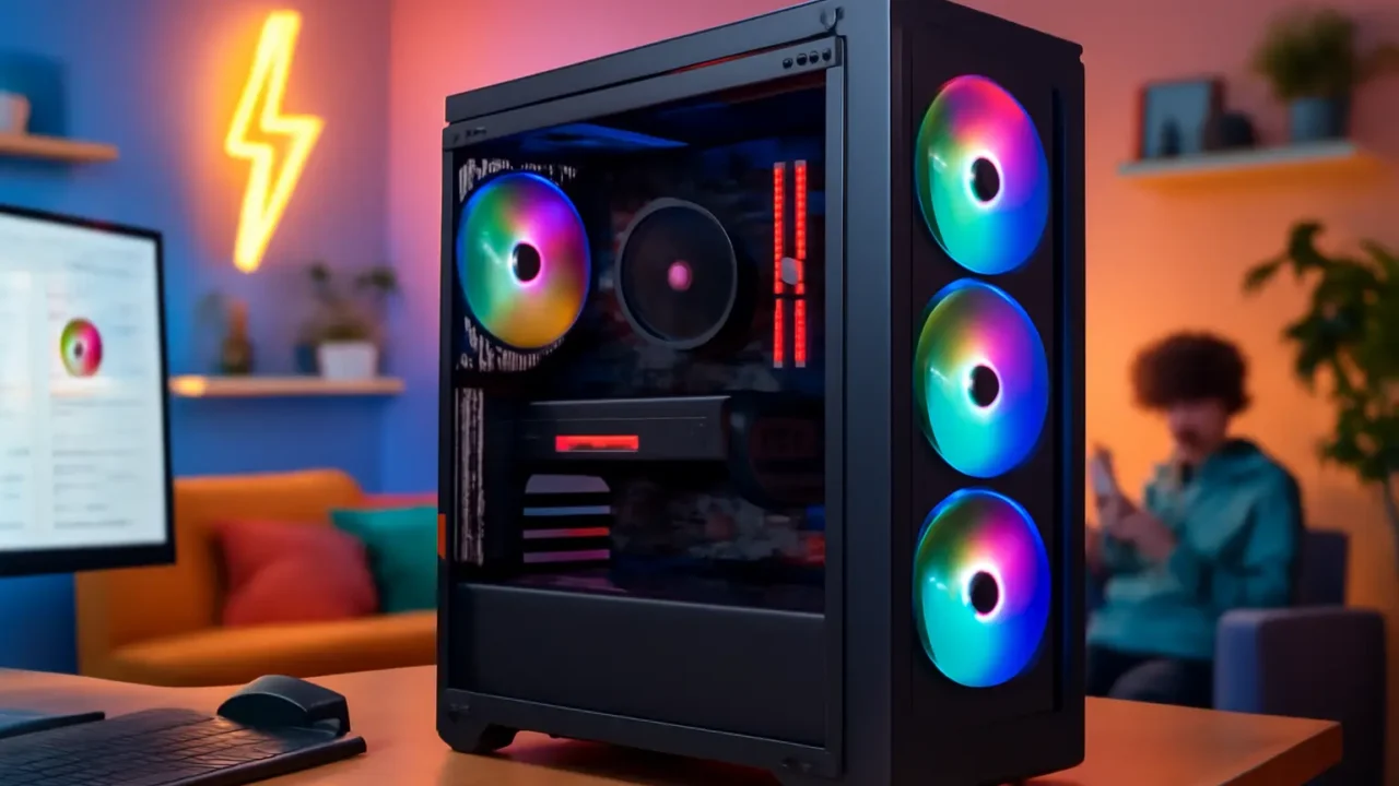 Monte seu PC: AMD Ryzen 5 4500, Radeon RX 580, 16GB, 480GB SSD