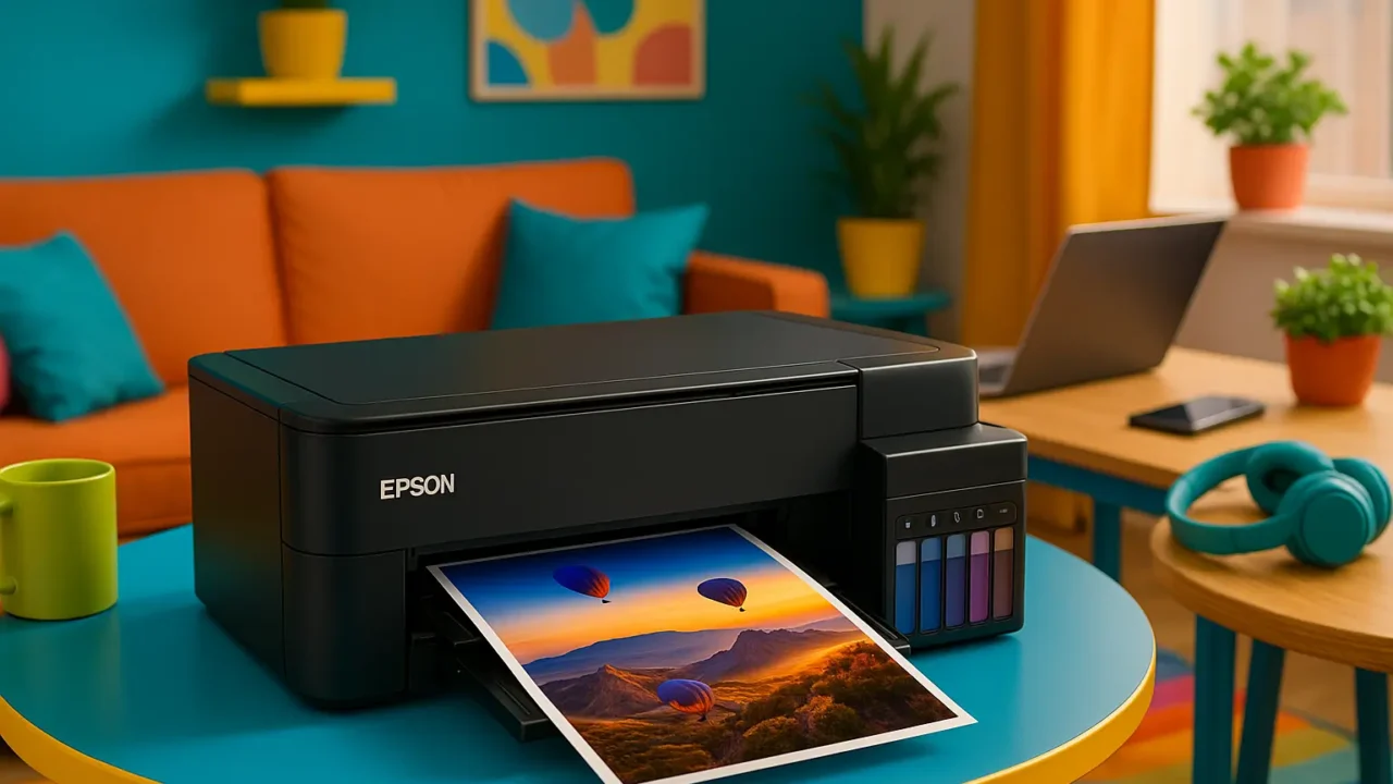 Epson EcoTank L8050: Impressões Profissionais com Tanque de Tinta