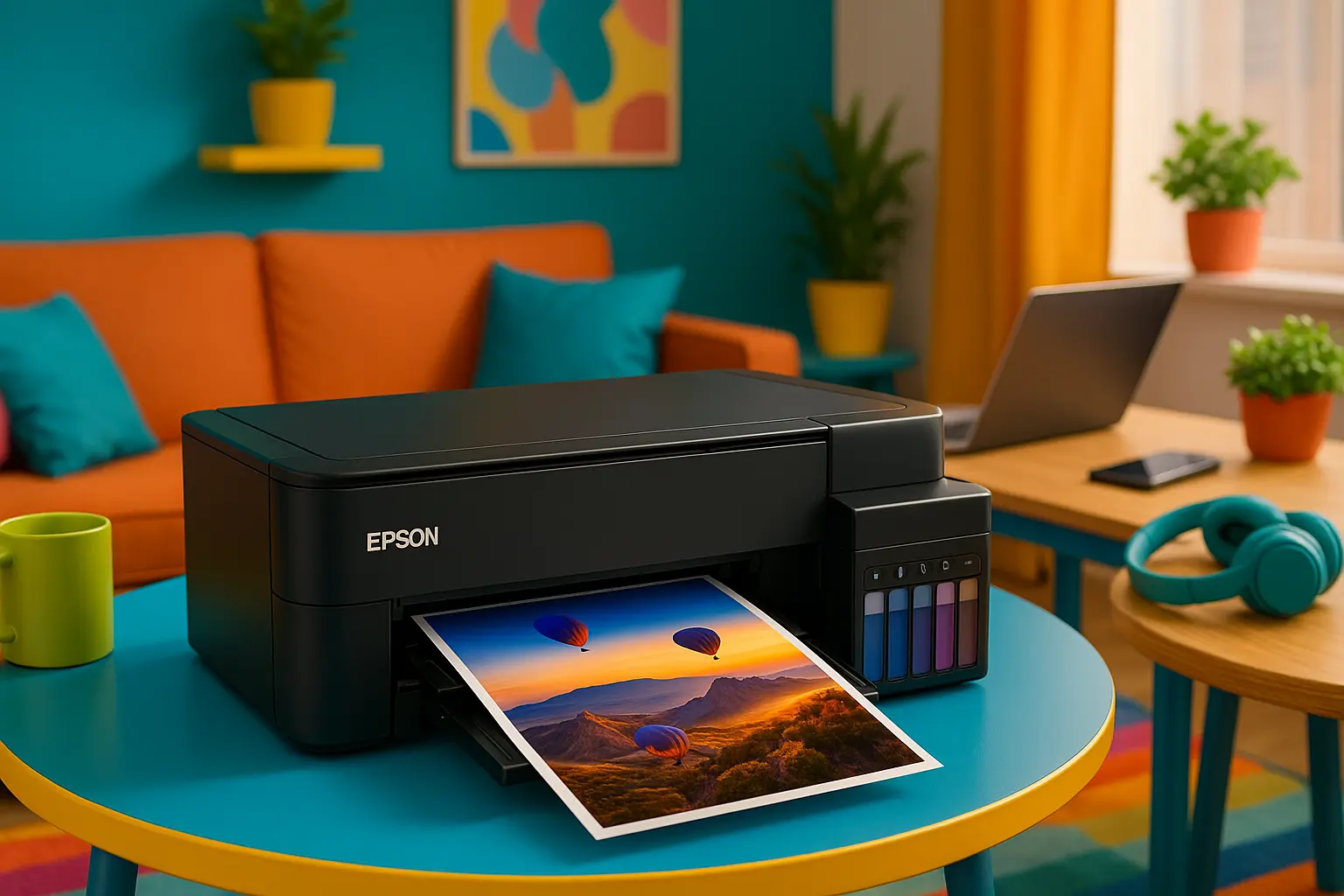 Epson EcoTank L8050: Impressões Profissionais com Tanque de Tinta