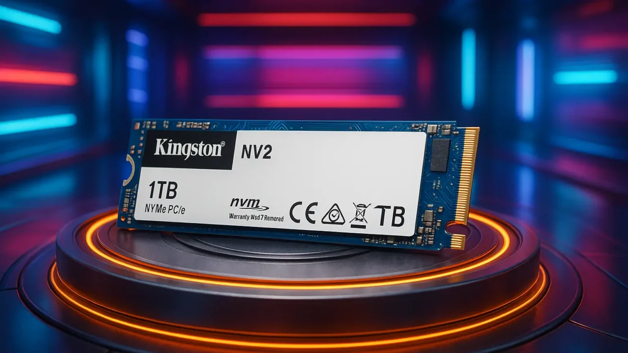 Kingston NV2 1TB: Velocidade NVMe Compacta e Confiável