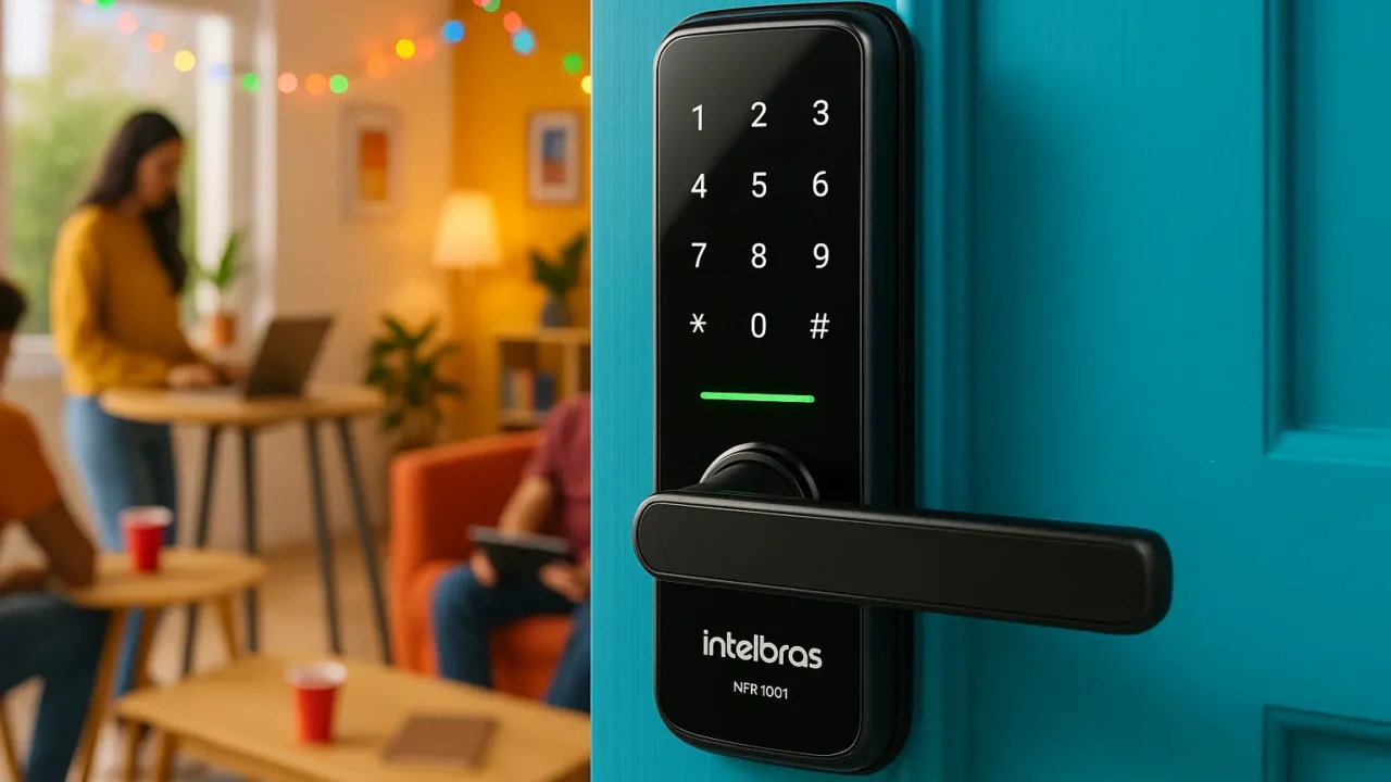 Fechadura Intelbras MFR 1001: Segurança e Conectividade