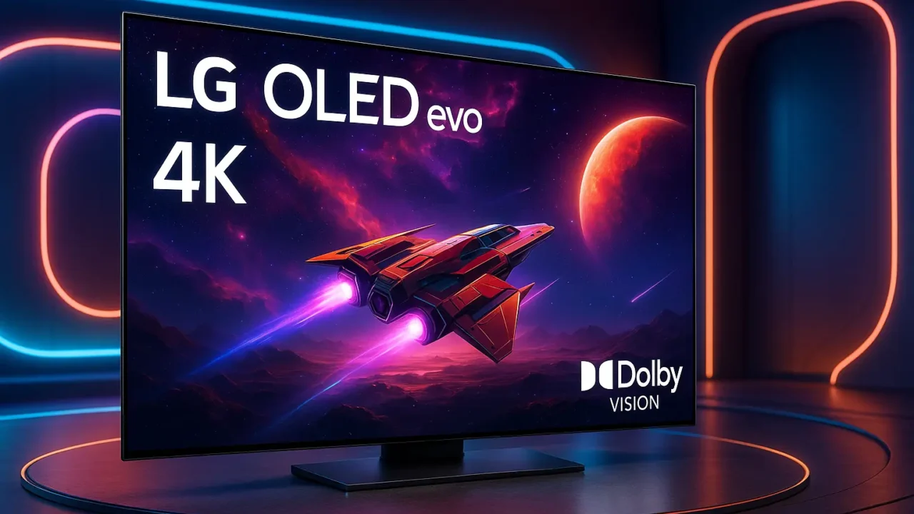 Smart TV 4K LG OLED evo 48" Gaming com Dolby Vision