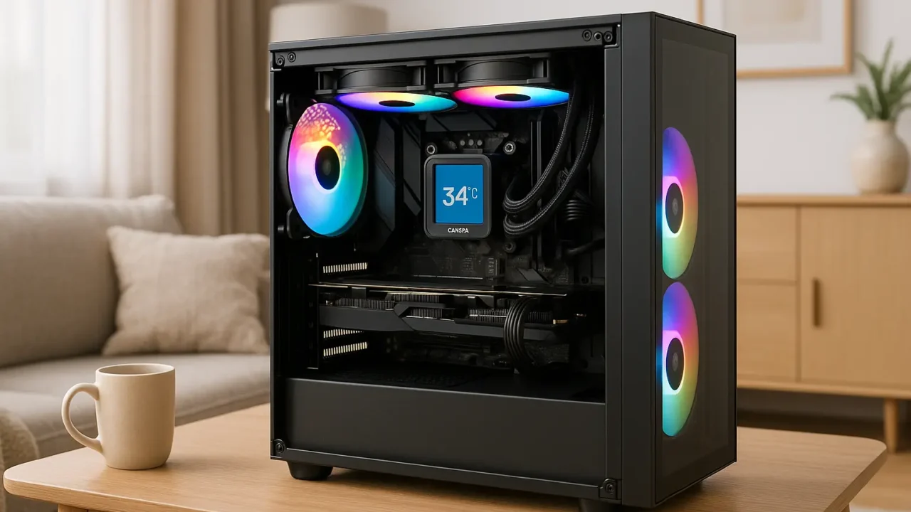 Water Cooler Gamdias CHIONE E4-240: Desempenho Silencioso com Display