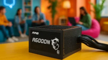Fonte MSI MAG A600DN: Potência Estável e Eficiência 80 Plus