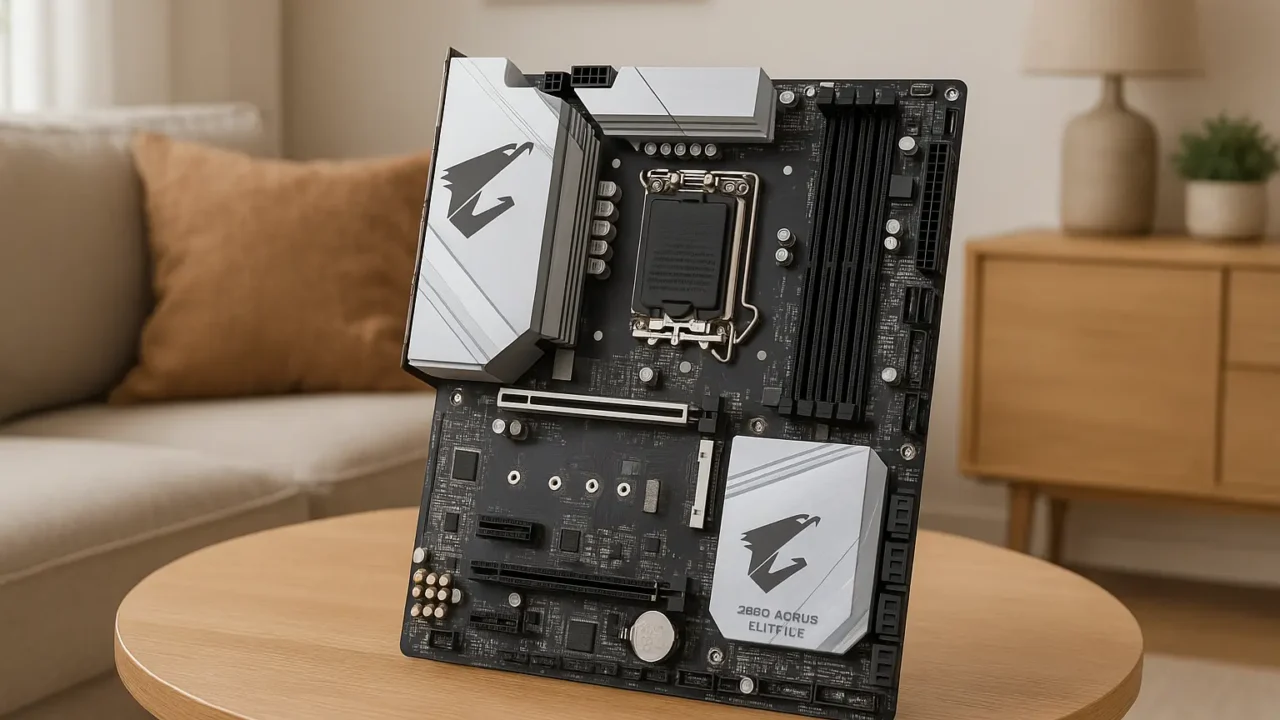 Gigabyte Z890M AORUS ELITE ICE: Potência e Conectividade