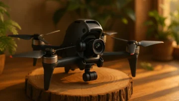 Drone DJI FPV: Substituição com Câmera Gimbal