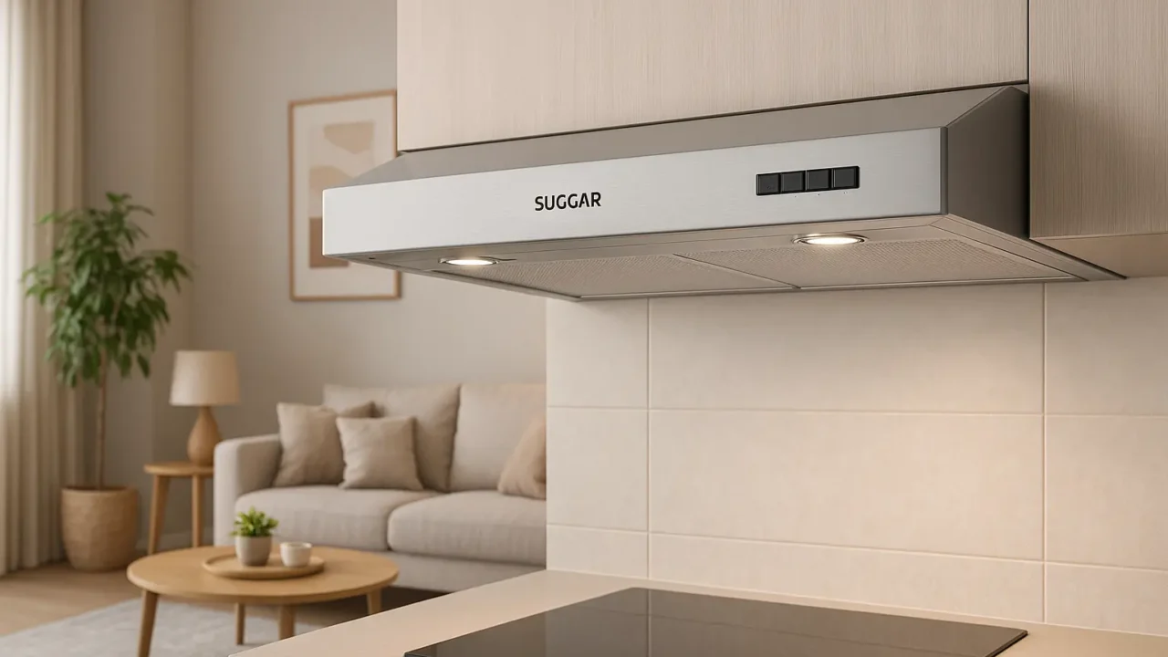 Suggar Depurador de Ar Slim 80cm: Potência e Economia na Cozinha