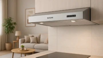 Suggar Depurador de Ar Slim 80cm: Potência e Economia na Cozinha