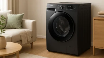 Samsung Lavadora de Roupas Digital Inverter Porta Black