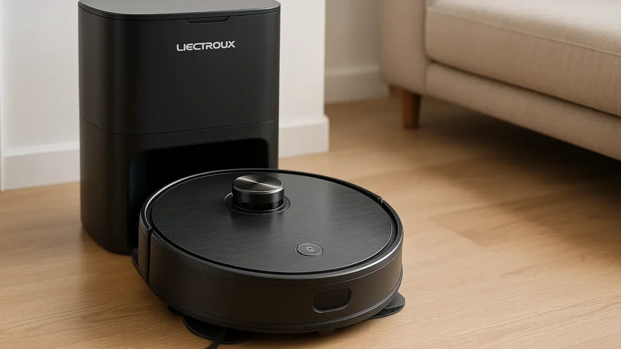 Robô Aspirador Liectroux G7: Autolimpeza e Alta Performance