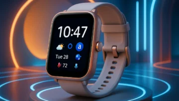 Amazfit Bip 5: Tela Grande, GPS e Alexa Integrada