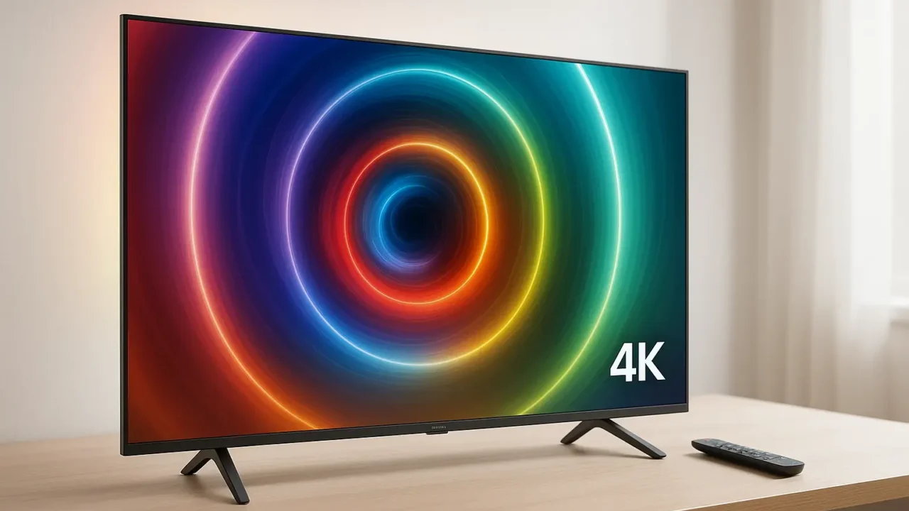 Smart TV Philips Ambilight 50" 4K: Imersão Visual e Comando de Voz