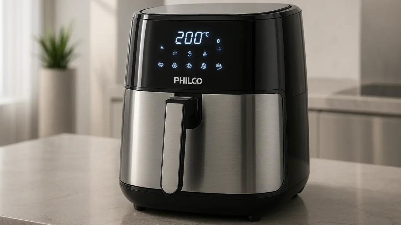 Fritadeira Air Fryer Philco Kitchen Art com Painel Digital