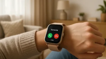 Amazfit Bip 5: Tela Grande, Chamadas e Bateria de 10 Dias