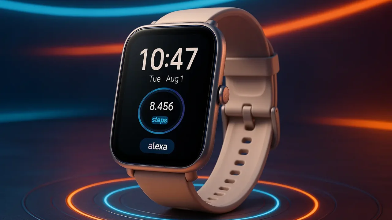 Amazfit Bip 5 A2215: Tela grande e Alexa integrada