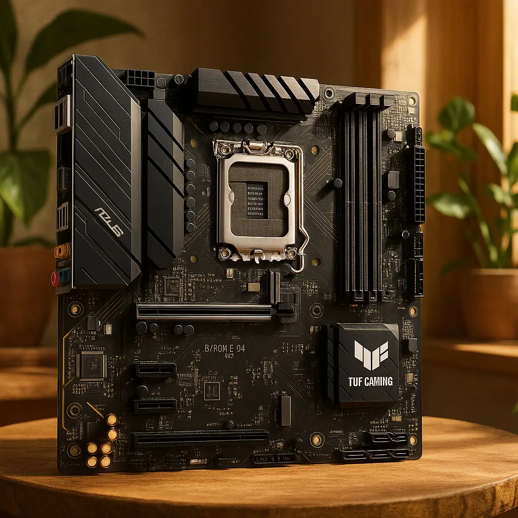 Asus TUF GAMING B760M-E D4: Robustez e Confiabilidade