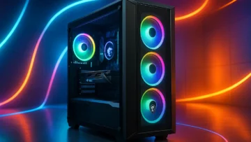 Gabinete Gamer MSI MAG Forge M100A com RGB e Acrílico