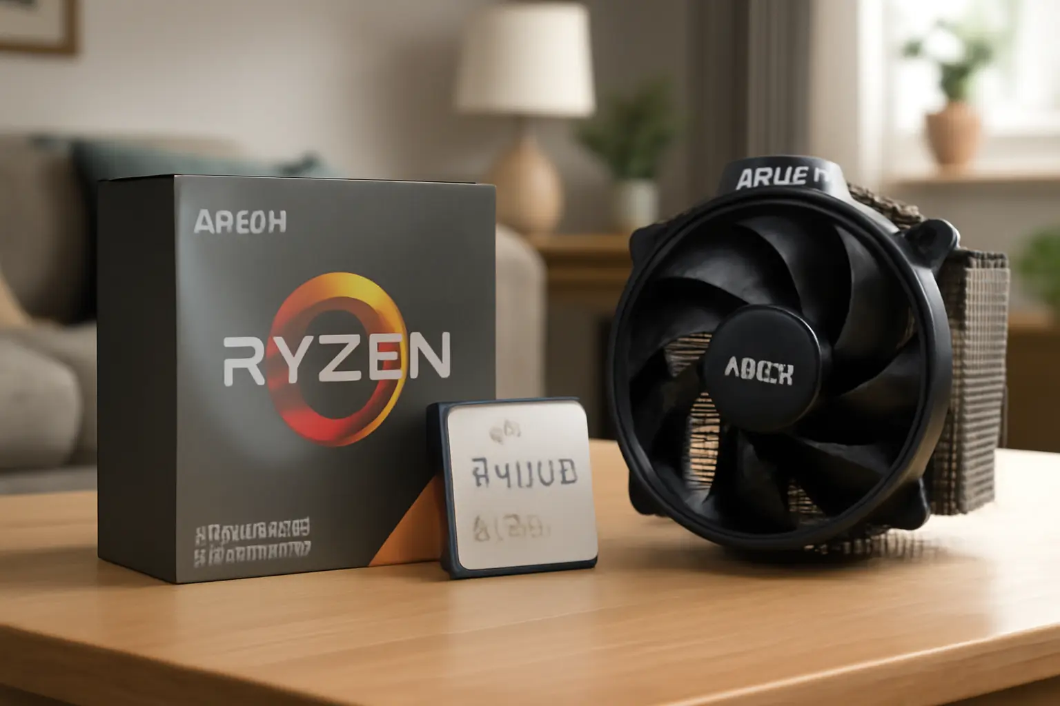 AMD Processador Ryzen 5 3600 de 6 Núcleos com Cooler Wraith Spire