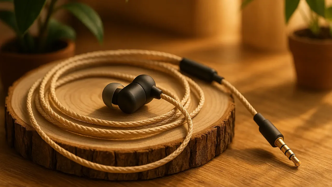 Cabo CTM 50” Intra-Auricular: Leve, Trançado e Confiável