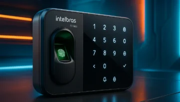 Intelbras FD 1000: Segurança Digital com Alarme e Teclado Touch
