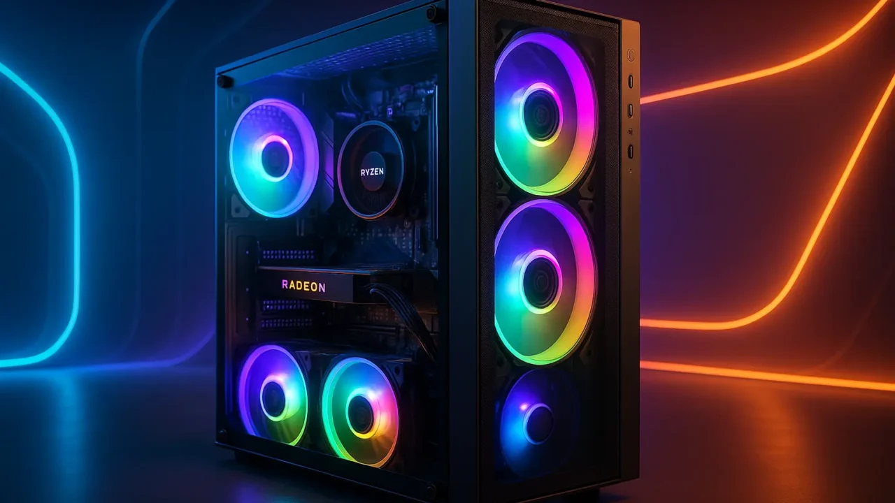 PC Gamer Ryzen 5 8500G com Radeon 740M: Potência e Eficiência