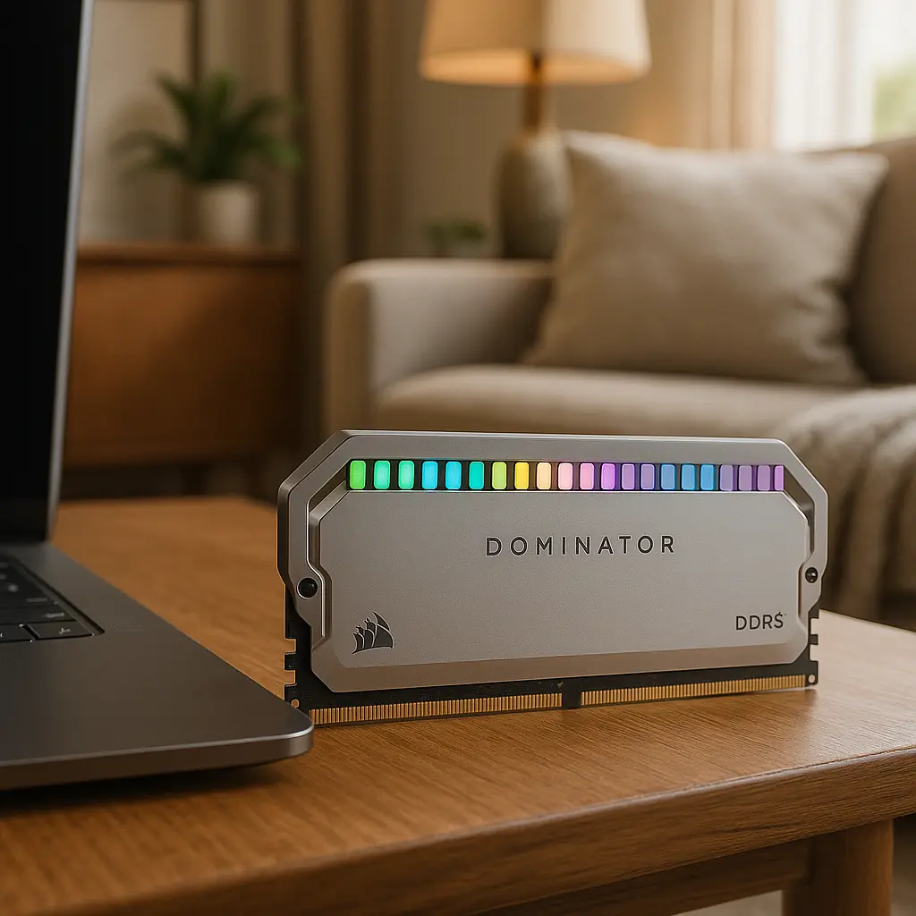 CORSAIR DOMINATOR TITANIUM RGB DDR5: Desempenho e Estilo Premium