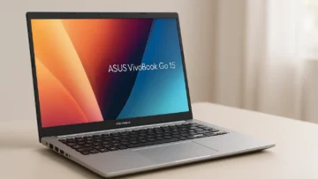 Notebook ASUS Vivobook Go 15 Ryzen 5 16GB SSD 512GB