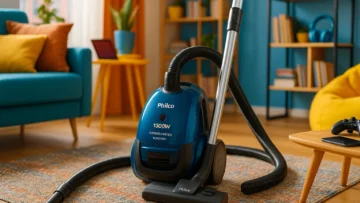 Aspirador de Pó Philco 1800W Super Silencioso com Filtro Hepa