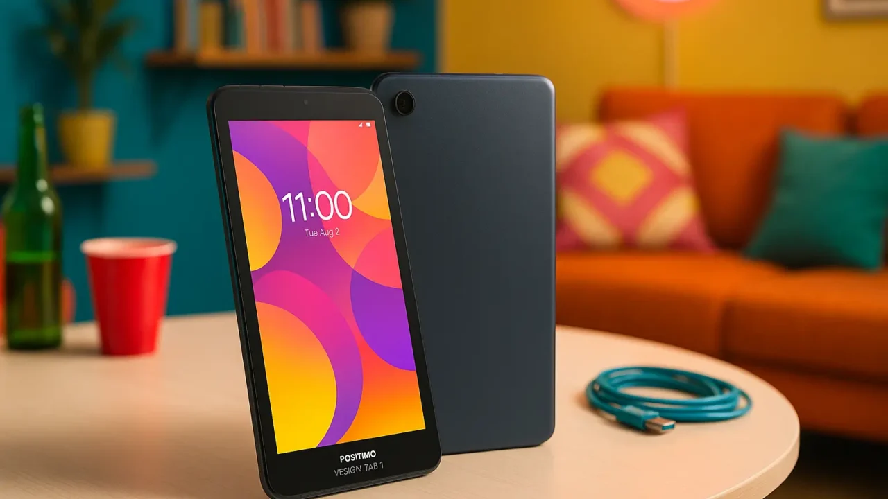 Tablet Positivo Vision TAB 7: Compacto, Eficiente e Econômico